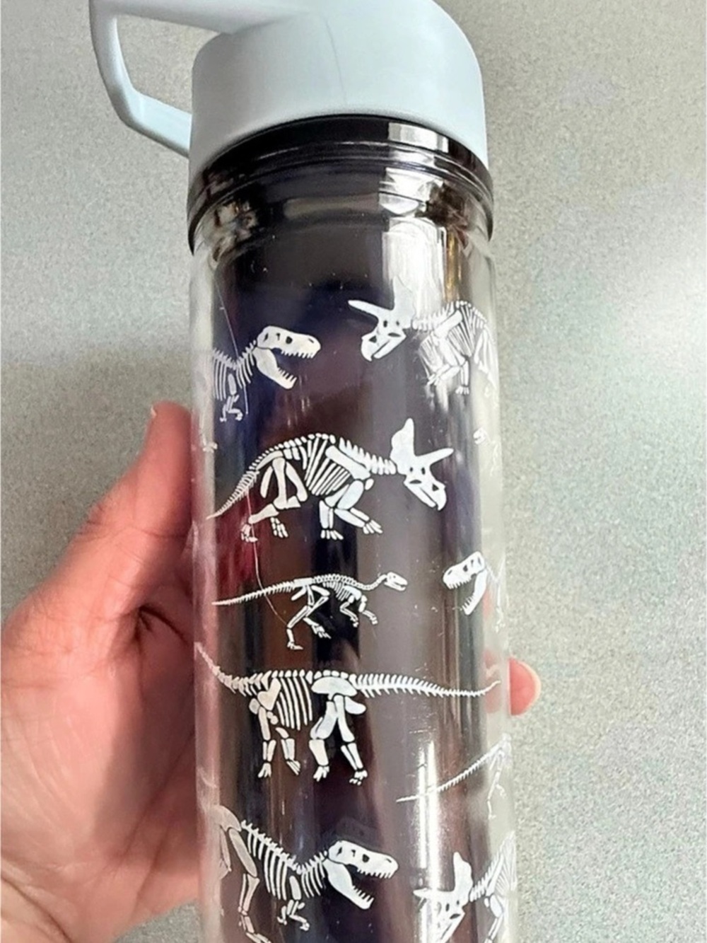 Dinosaur Print Water Bottle